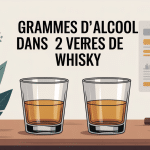 2 verres de whisky combien de gramme illustration consommation responsable
