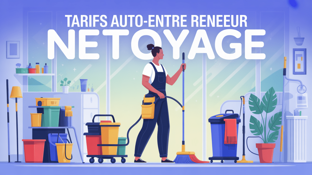 auto-entrepreneur nettoyage tarif silhouette professionnelle