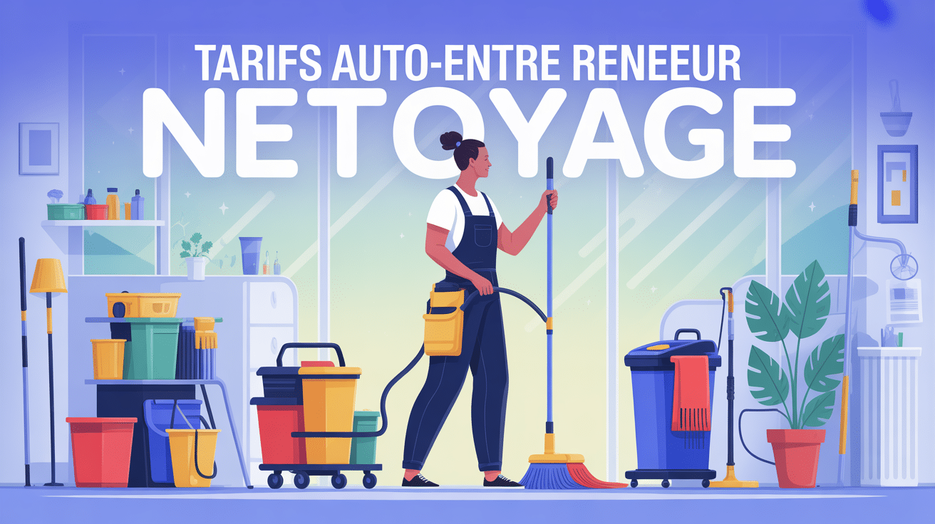 auto-entrepreneur nettoyage tarif silhouette professionnelle