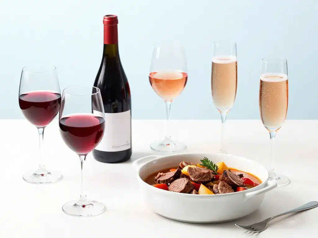 blanquette de veau quel vin alternatives rouge rosé champagne
