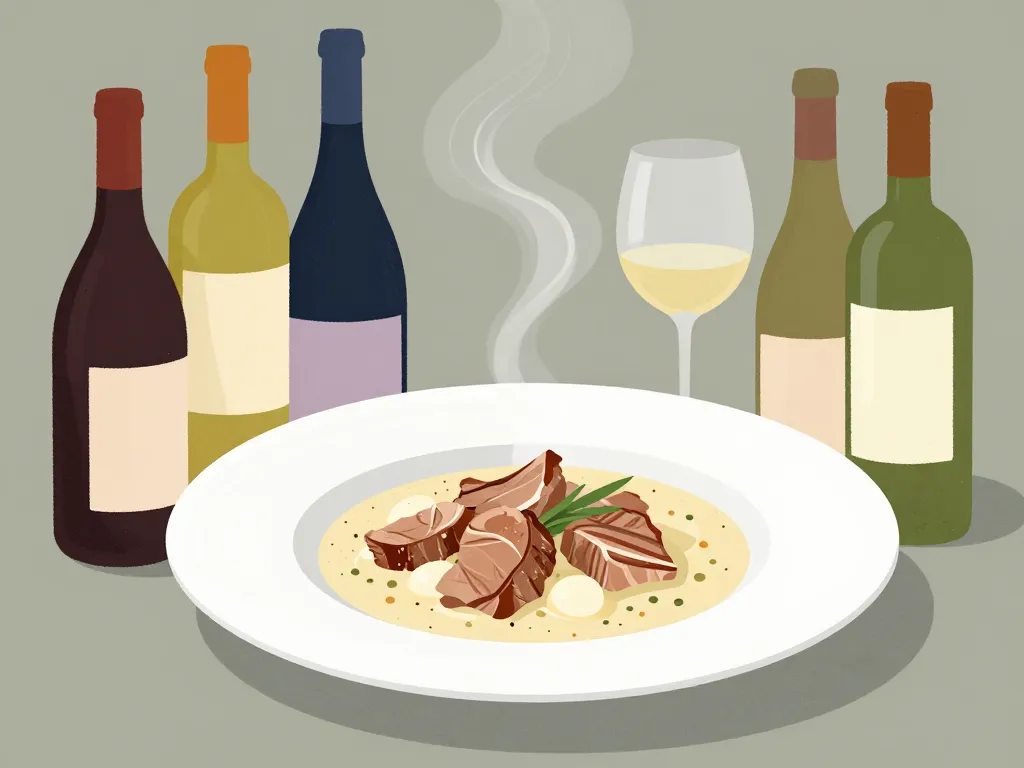 blanquette de veau quel vin accord vin blanc illustration