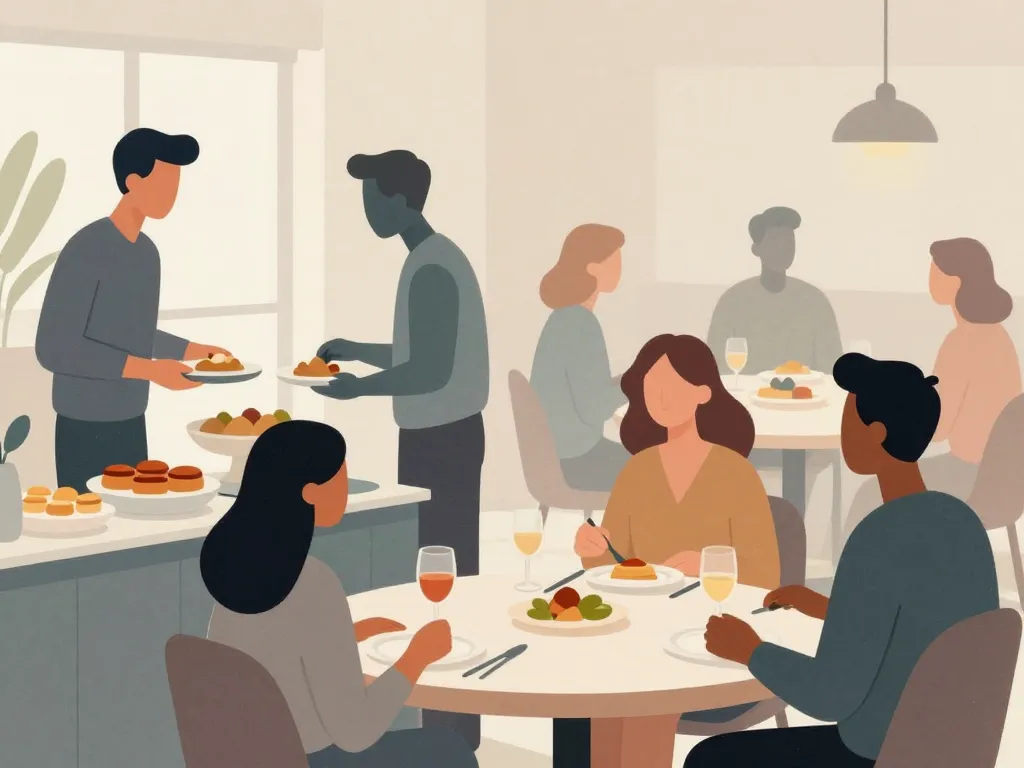 Expérience buffet à volonté Lyon convivial et ambiance moderne