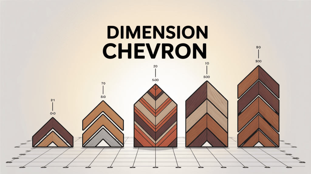 Différentes tailles de chevrons bois sur plan de construction, chevron dimension
