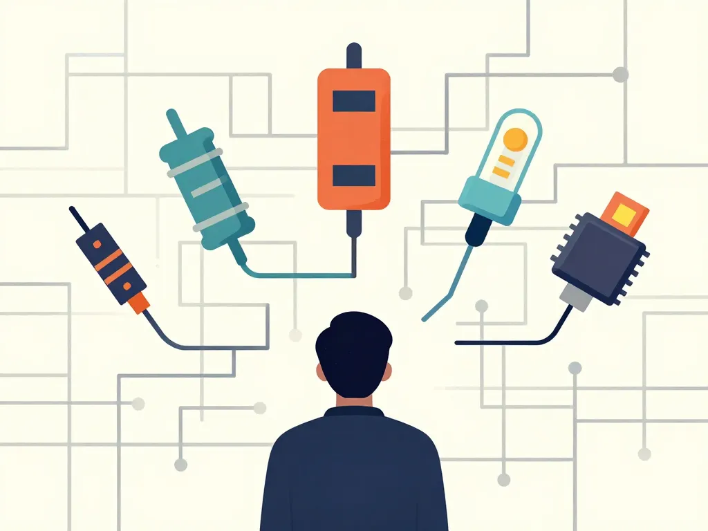 personne analyse schema circuit electronique