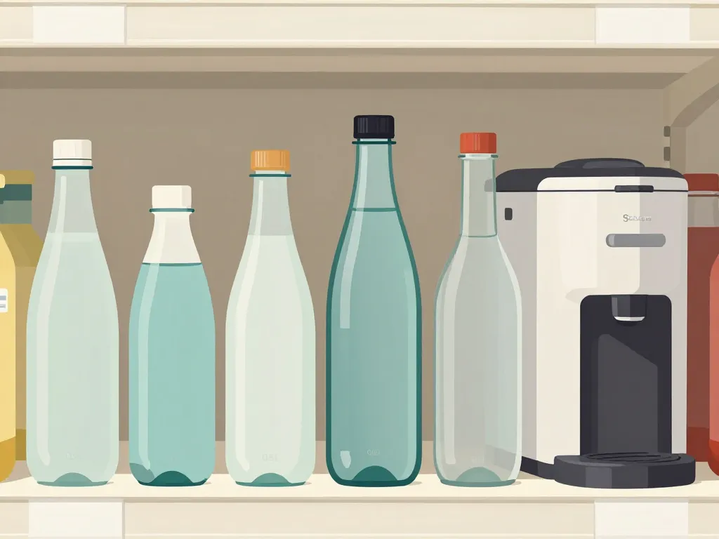 Différents modèles bouteille sodastream lidl comparés en rayon