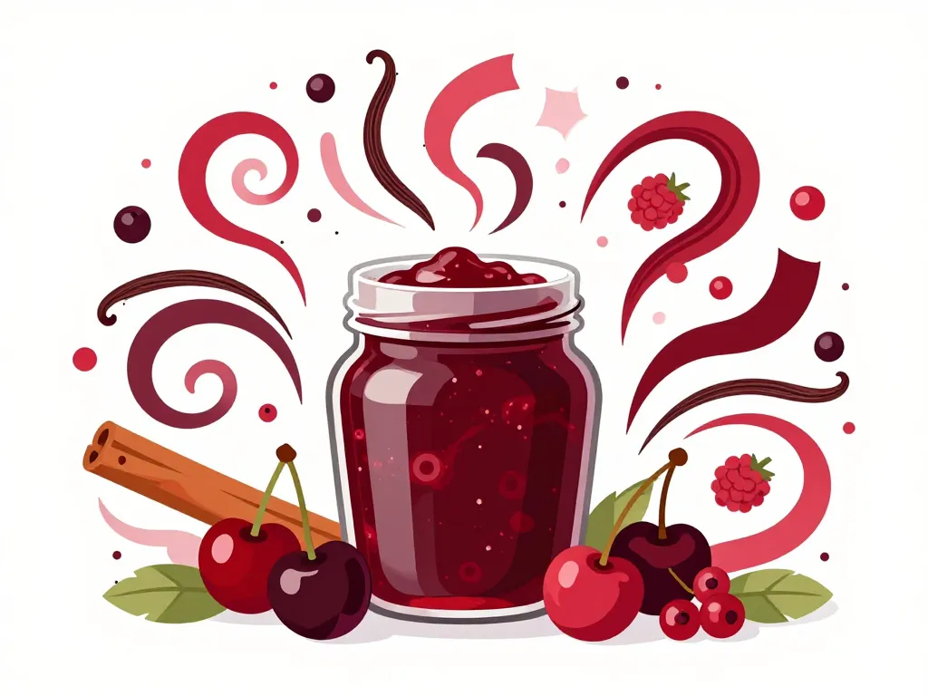 variantes et accords confiture de cerises