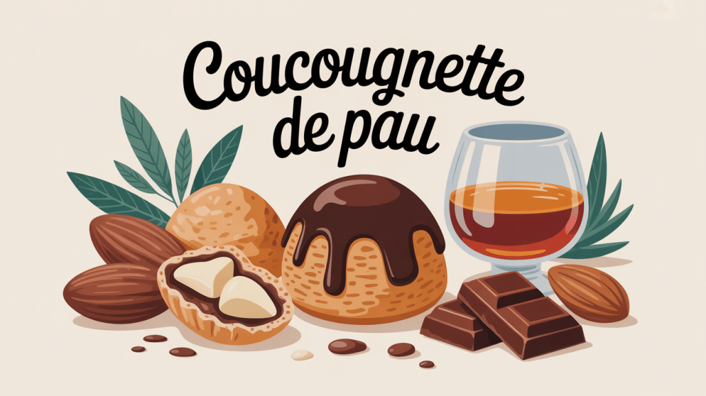 illustration gourmande coucougnette de pau