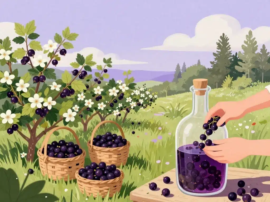 crème de cassis champs cassis et fabrication