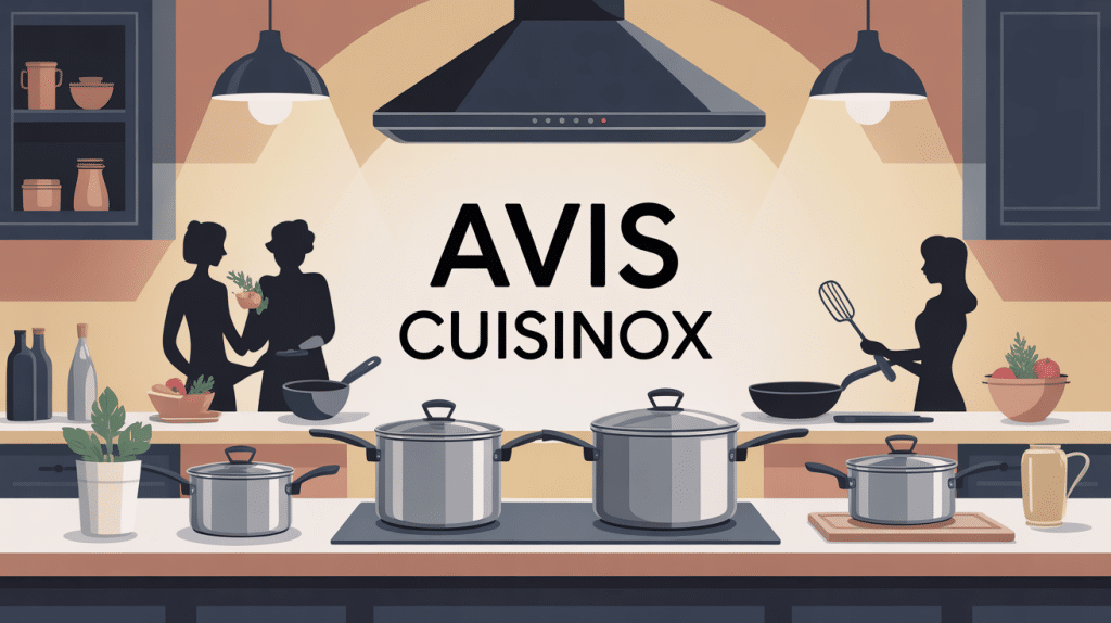 cuisinox avis cuisine batterie inox ambiance moderne