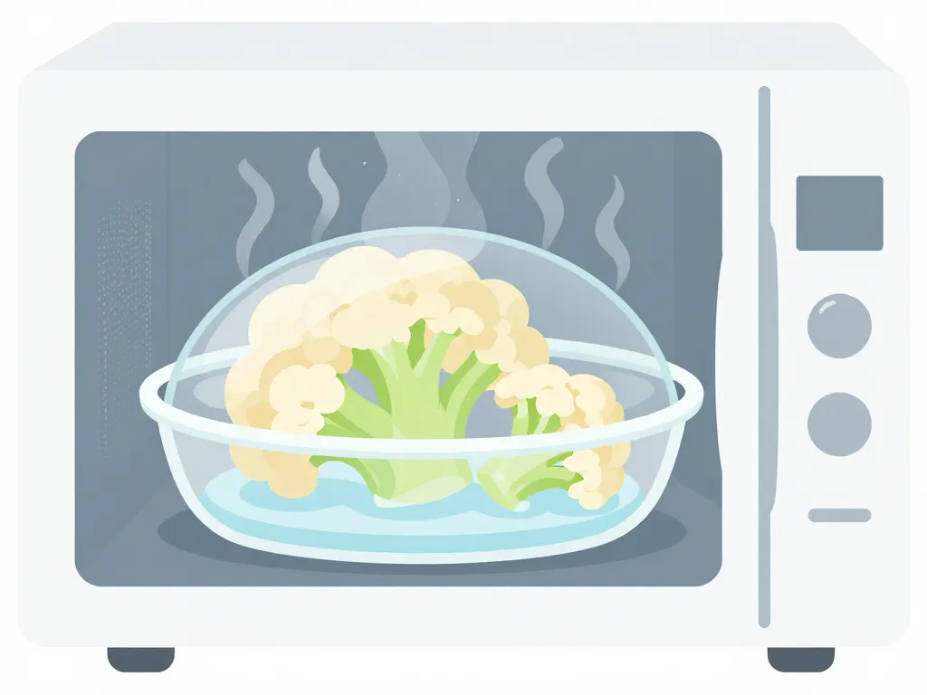 cuisson choux fleur micro onde diagramme cuisson vapeur