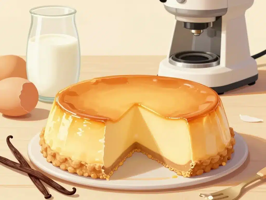 flan patissier thermomix crème tranche ingrédients