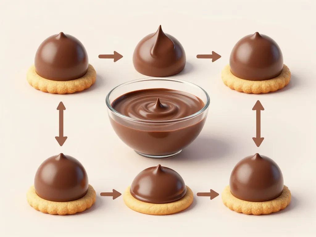 processus marquise au chocolat avec biscuit étape recette