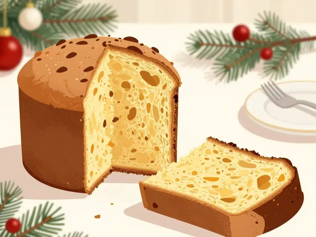 panettone lidl avis texture mie moelleuse décor festif
