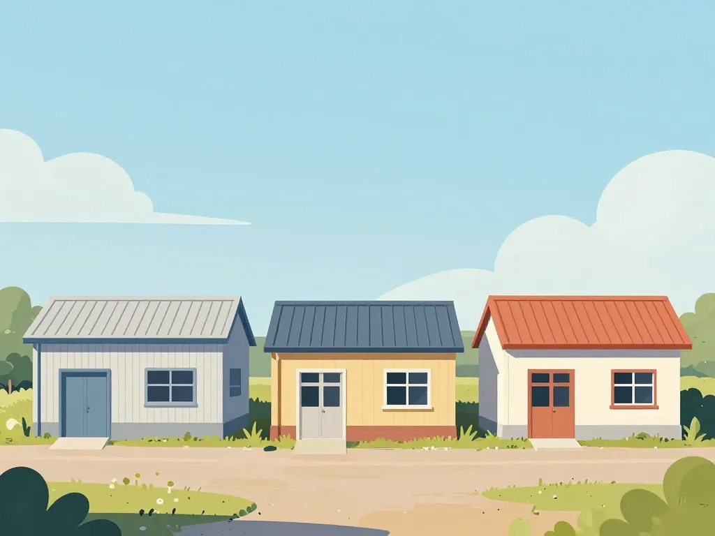 Illustration usages panneau sandwich toiture différents bâtiments