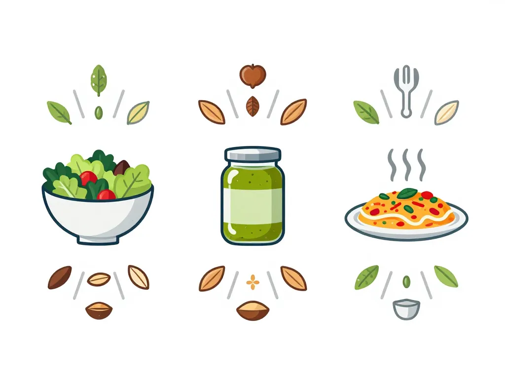 par quoi remplacer les pignons de pin dans salades pestos plats chauds