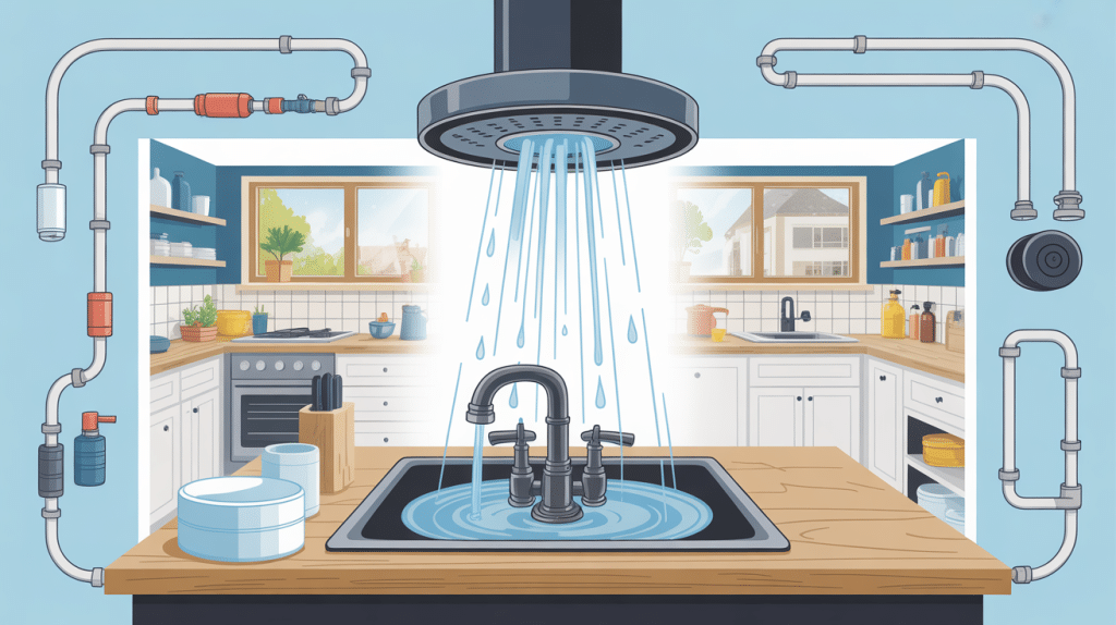 illustration plus d'eau chaude sur un seul robinet diagnostic plomberie