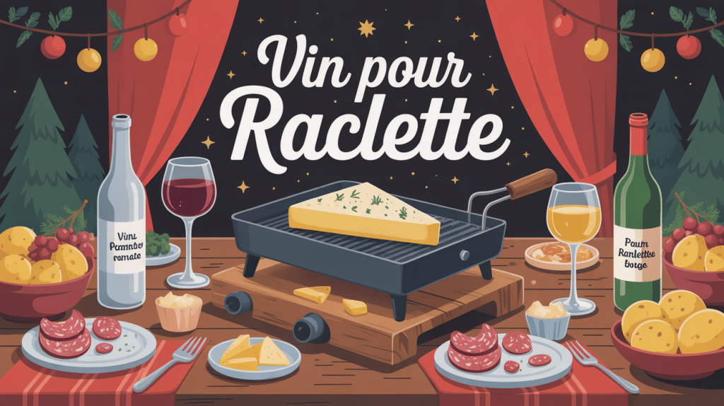 quel vin avec raclette image table montagne fromage vin