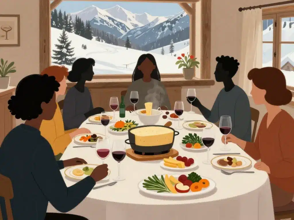 quel vin avec raclette raclette variantes invités image