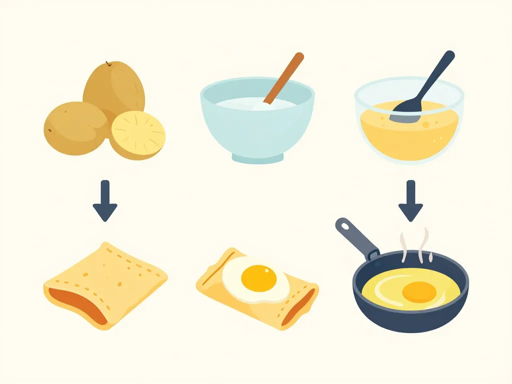 recette brick à l'oeuf tunisienne étapes préparation cuisine