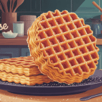 recette gaufre liegeoise sur fond cuisine belge sucre perle