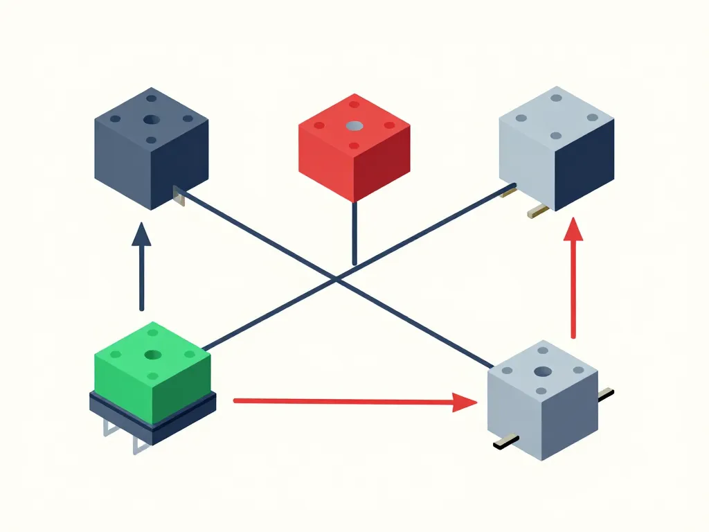 schema relais clignotant types bornes