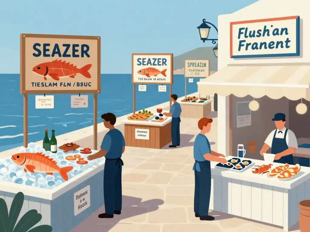 restaurant de fruits de mer nice frais authentique choix