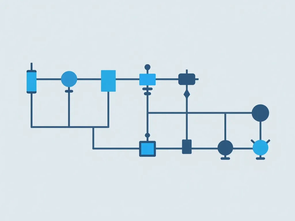 schema electronique elements symboles bases