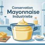temps de conservation mayonnaise industrielle illustration hygiène