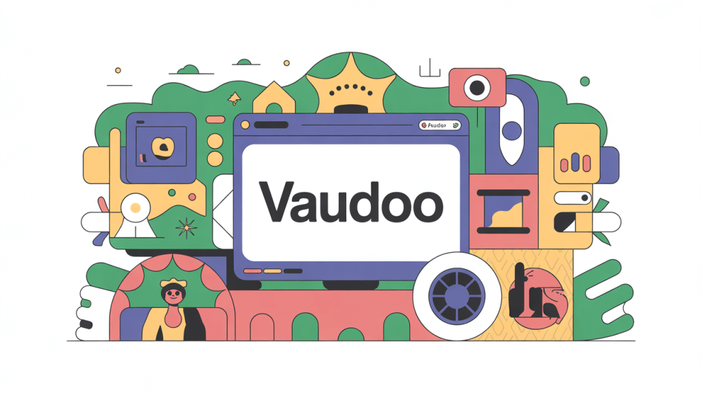 Illustration plateforme vaudoo versus vaudou culture