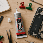 colle b-7000 et outils réparation smartphone