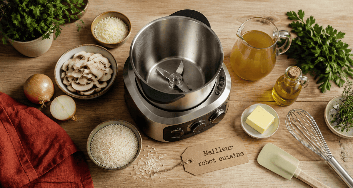 meilleur robot cuisine inox avec ingrédients
