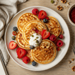 pancake peu calorique healthy avec fruits frais