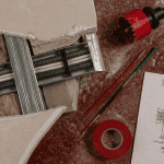 passer un câble horizontal dans une cloison placo, outils, schéma technique