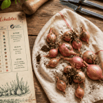 quand planter les échalotes avec la lune calendrier et bulbes