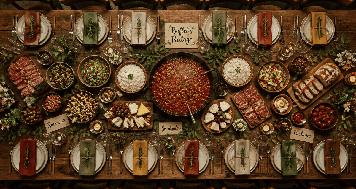 repas pour 30 personnes buffet chili con carne