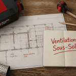 ventilation mecanique sous sol outils plans