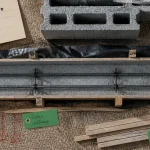 Fondation mur de cloture : semelle filante et armatures