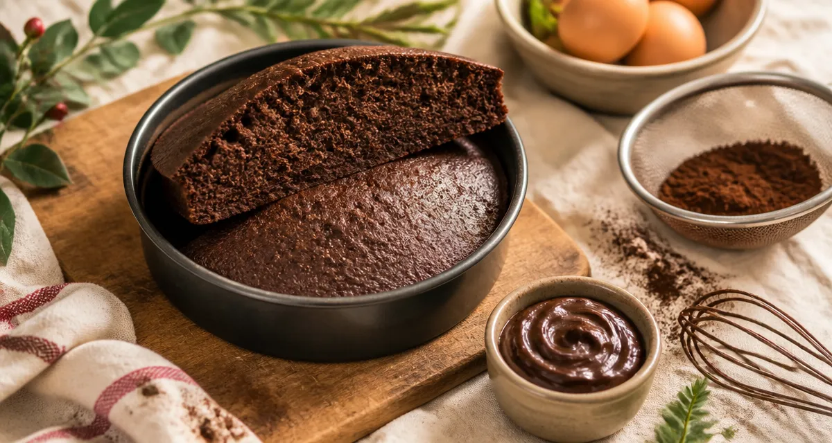 Gateau cacao moelleux, mie aérienne et astuces