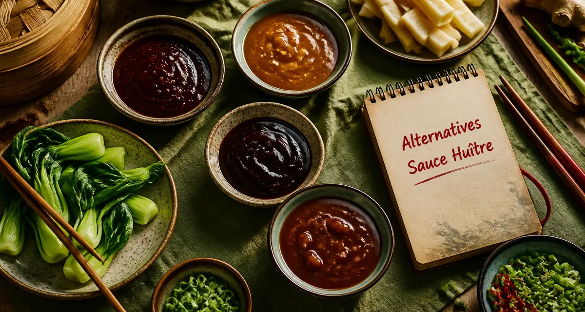 par quoi remplacer la sauce huitre bols sauces alternatives