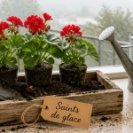 Quand planter geranium après les Saints de glace