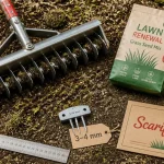 Quand scarifier pelouse : scarificateur, réglage 3–4 mm, mousse et débris
