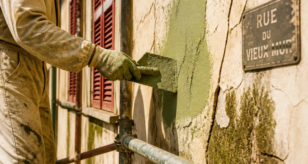 Ravalement de façade tous les combien sur mur ancien