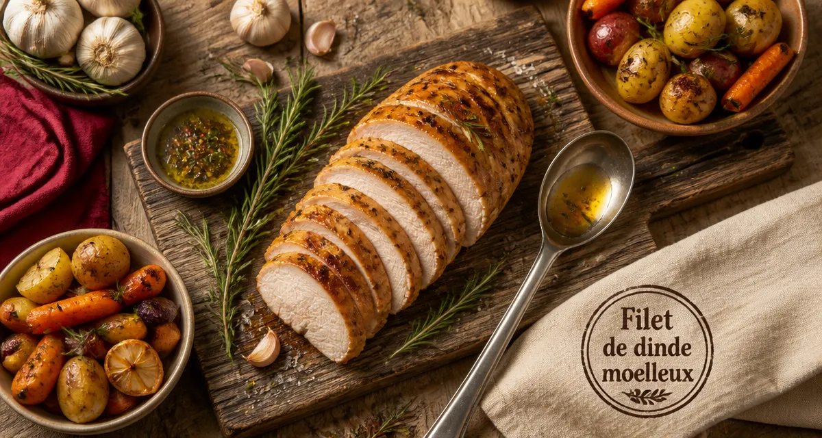 recette filet de dinde au four moelleux