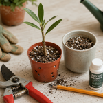 Bouture de laurier comment faire : bouture 15–20 cm plantée en pot