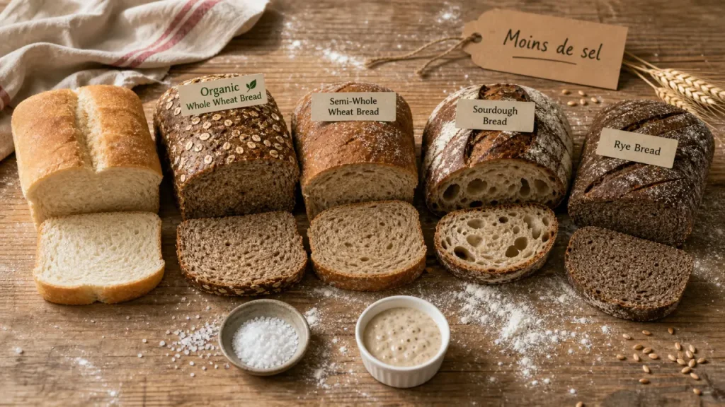 Quel pain manger : pain complet, semi-complet ou au levain