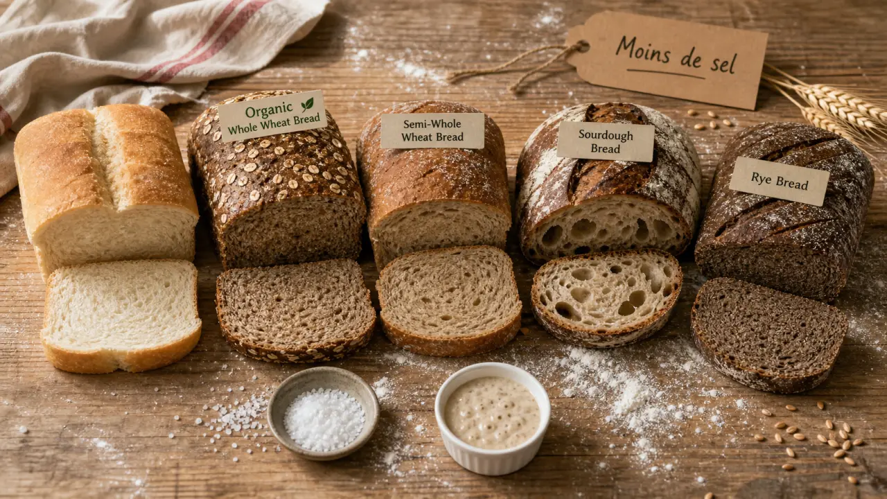 Quel pain manger : pain complet, semi-complet ou au levain