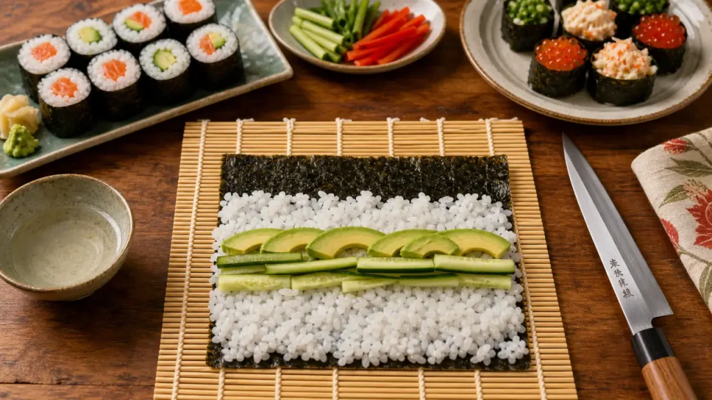 Comment faire des sushi : makis maison parfaits