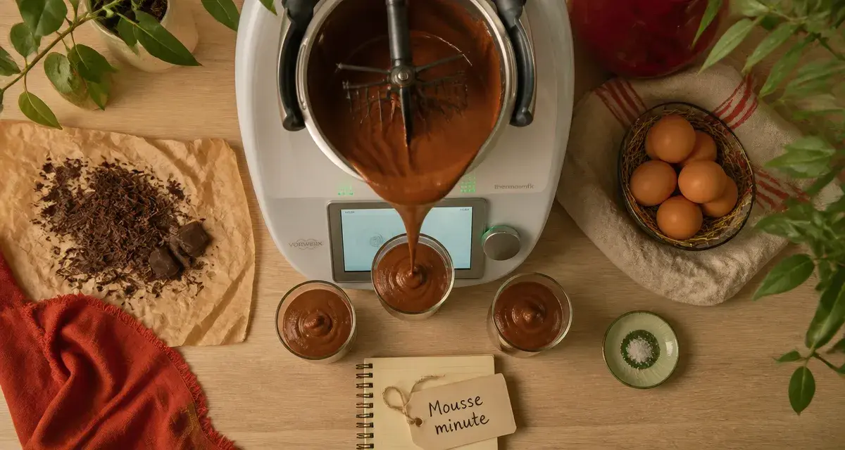 Dessert dernière minute Thermomix : 3 recettes prêtes en 15 minutes