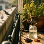 Recette de grand mere pour faire fuir les pigeons au vinaigre, pulvérisateur sur balcon