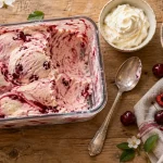 Glace cerise recette crémeuse aux fruits et crème